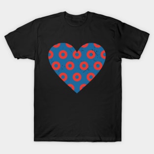 Phish Fishman Donut Heart T-Shirt